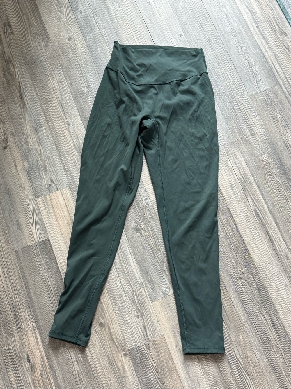 Gymshark High-Waist Dark Green Leggings